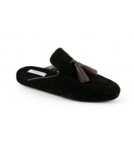 men's slippers JERMYN  black suede